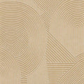 Closeup of a wallpaper showing its Art-Deco, Contemporary, Geometric, Neutrals, Unicolour pattern, color, and subtle texture.