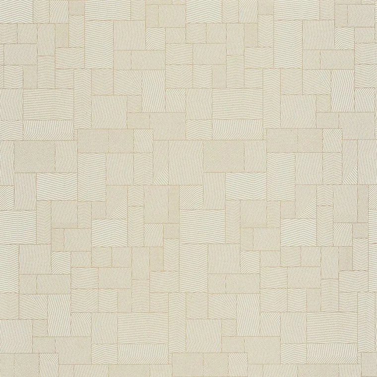 Closeup of a wallpaper showing its Contemporary, Geometric, Neutrals, Unicolour pattern, color, and subtle texture.