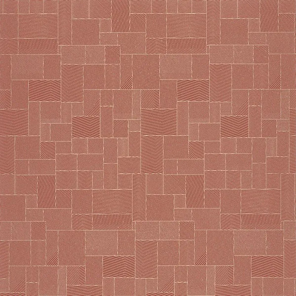 Closeup of a wallpaper showing its Contemporary, Geometric, Unicolour pattern, color, and subtle texture.