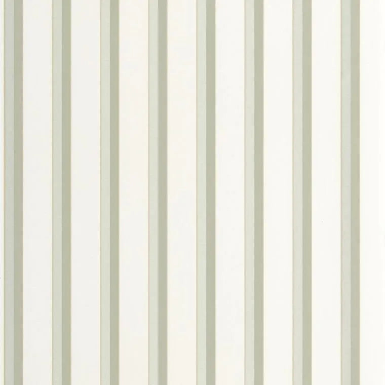 Closeup of a wallpaper showing its Contemporary, Stripes, Two-tone pattern, color, and subtle texture.