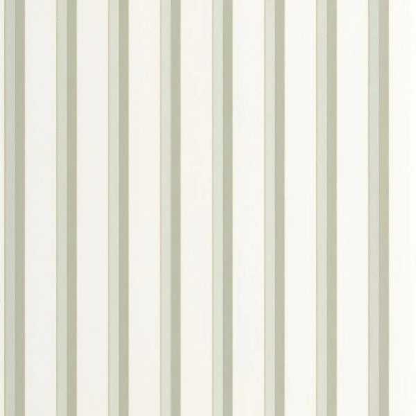 Closeup of a wallpaper showing its Contemporary, Stripes, Two-tone pattern, color, and subtle texture.