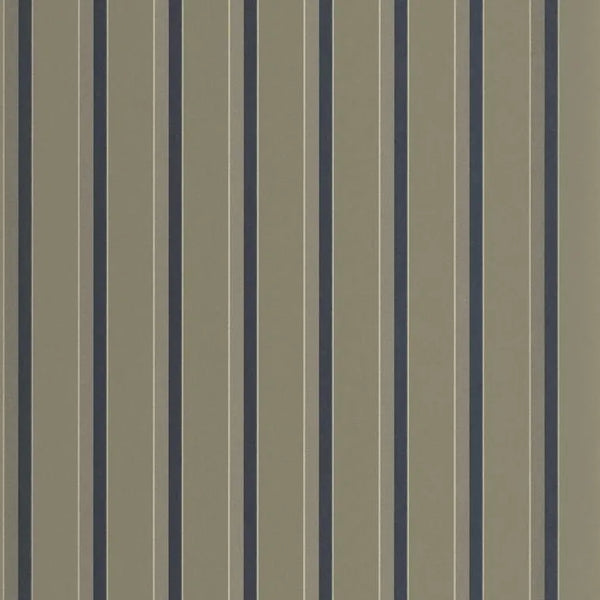 Closeup of a wallpaper showing its Contemporary, Stripes, Two-tone pattern, color, and subtle texture.