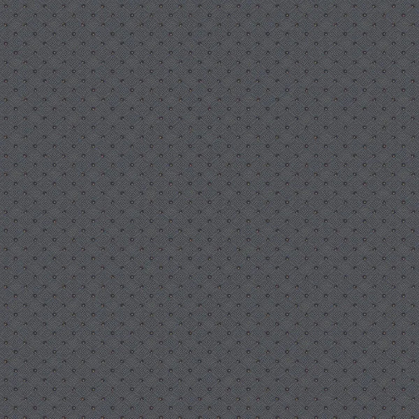 Wallpaper installed in a room showing its full pattern, color