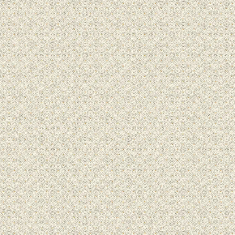 Closeup of a wallpaper showing its Contemporary, Cream, Geometric, Neutrals, Unicolour pattern, color, and subtle texture.