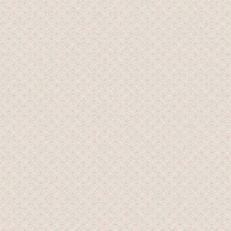 Closeup of a wallpaper showing its Contemporary, Geometric, Pastels, Pink, Unicolour pattern, color, and subtle texture.