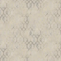 Closeup of a wallpaper showing its Beige, Contemporary, Geometric, Neutrals, Trellis, Two-tone pattern, color, and texture.