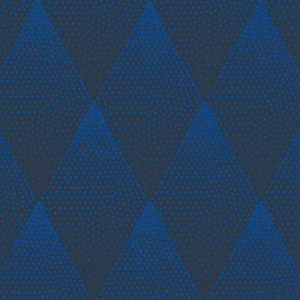 Closeup of a wallpaper showing its Contemporary, Dramatic, Geometric, Two-tone pattern, color, and texture.