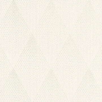 Closeup of a wallpaper showing its Contemporary, Dramatic, Geometric, Two-tone pattern, color, and texture.