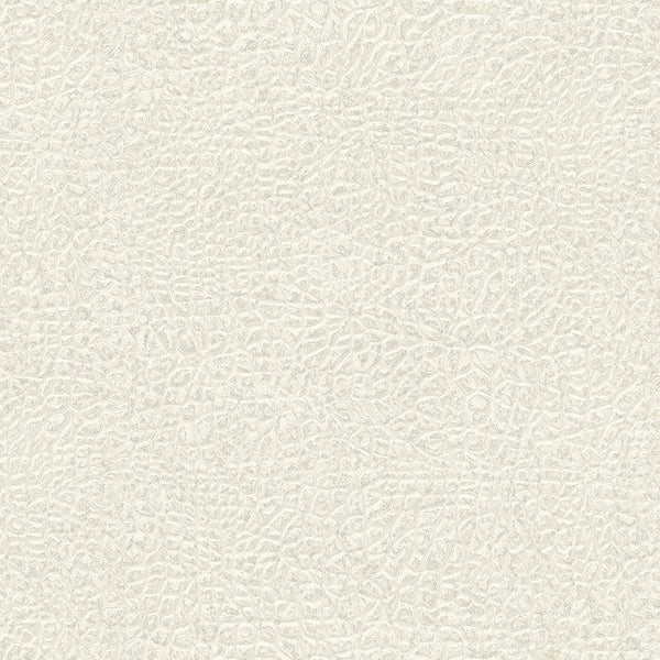 Wallpaper installed in a room showing its full pattern, color