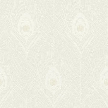 Closeup of a wallpaper showing its Contemporary, Floral, Neutrals, Two-tone, Unicolour pattern, color, and texture.