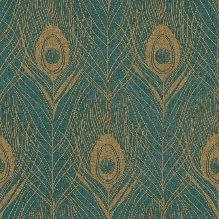 Closeup of a wallpaper showing its Contemporary, Floral, Two-tone pattern, color, and texture.