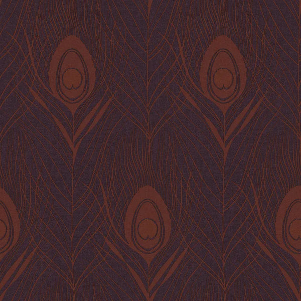 Closeup of a wallpaper showing its Contemporary, Floral, Two-tone pattern, color, and texture.