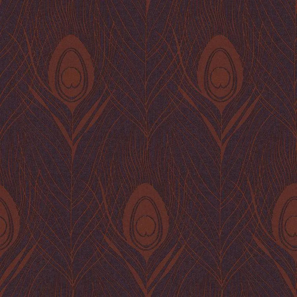 Closeup of a wallpaper showing its Contemporary, Floral, Two-tone pattern, color, and texture.