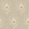 Closeup of a wallpaper showing its Contemporary, Floral, Neutrals, Two-tone pattern, color, and texture.