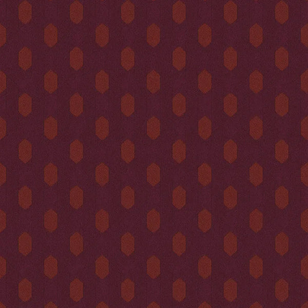 Closeup of a wallpaper showing its Circles, Contemporary, Geometric, Two-tone pattern, color, and texture.