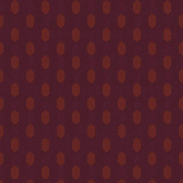 Closeup of a wallpaper showing its Circles, Contemporary, Geometric, Two-tone pattern, color, and texture.