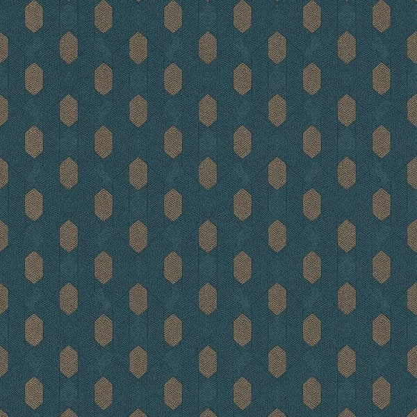 Closeup of a wallpaper showing its Circles, Contemporary, Geometric, Two-tone pattern, color, and texture.