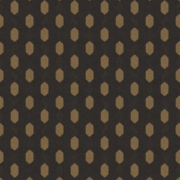 Closeup of a wallpaper showing its Circles, Contemporary, Geometric, Two-tone pattern, color, and texture.