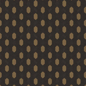 Closeup of a wallpaper showing its Circles, Contemporary, Geometric, Two-tone pattern, color, and texture.