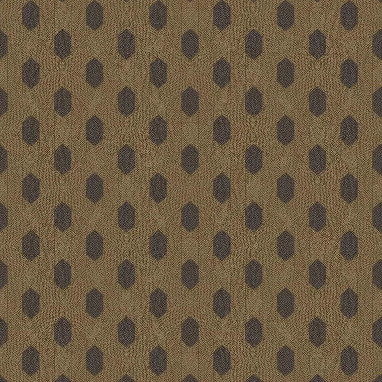 Closeup of a wallpaper showing its Circles, Contemporary, Geometric, Two-tone pattern, color, and texture.