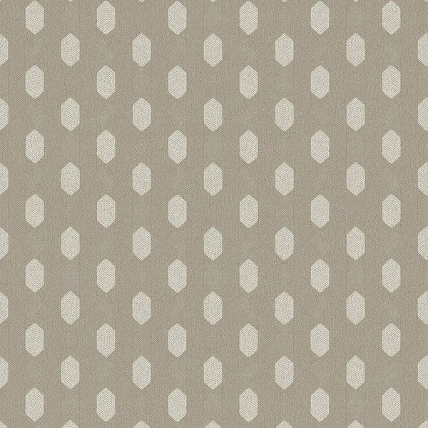 Closeup of a wallpaper showing its Circles, Contemporary, Geometric, Two-tone pattern, color, and texture.