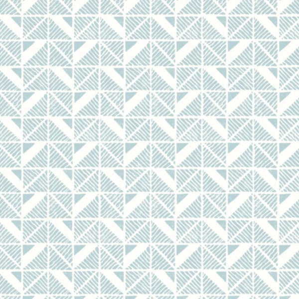 Closeup of a wallpaper showing its Art-Deco, Contemporary, Pastels, Two-tone pattern, color, and subtle texture.