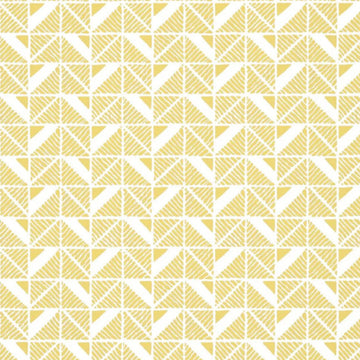 Closeup of a wallpaper showing its Art-Deco, Contemporary, Two-tone pattern, color, and subtle texture.