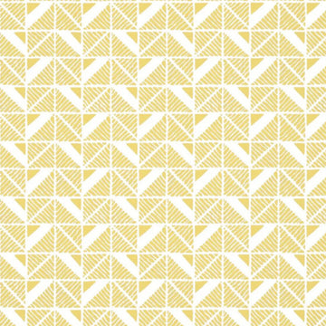 Closeup of a wallpaper showing its Art-Deco, Contemporary, Two-tone pattern, color, and subtle texture.