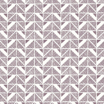 Closeup of a wallpaper showing its Art-Deco, Contemporary, Two-tone pattern, color, and subtle texture.