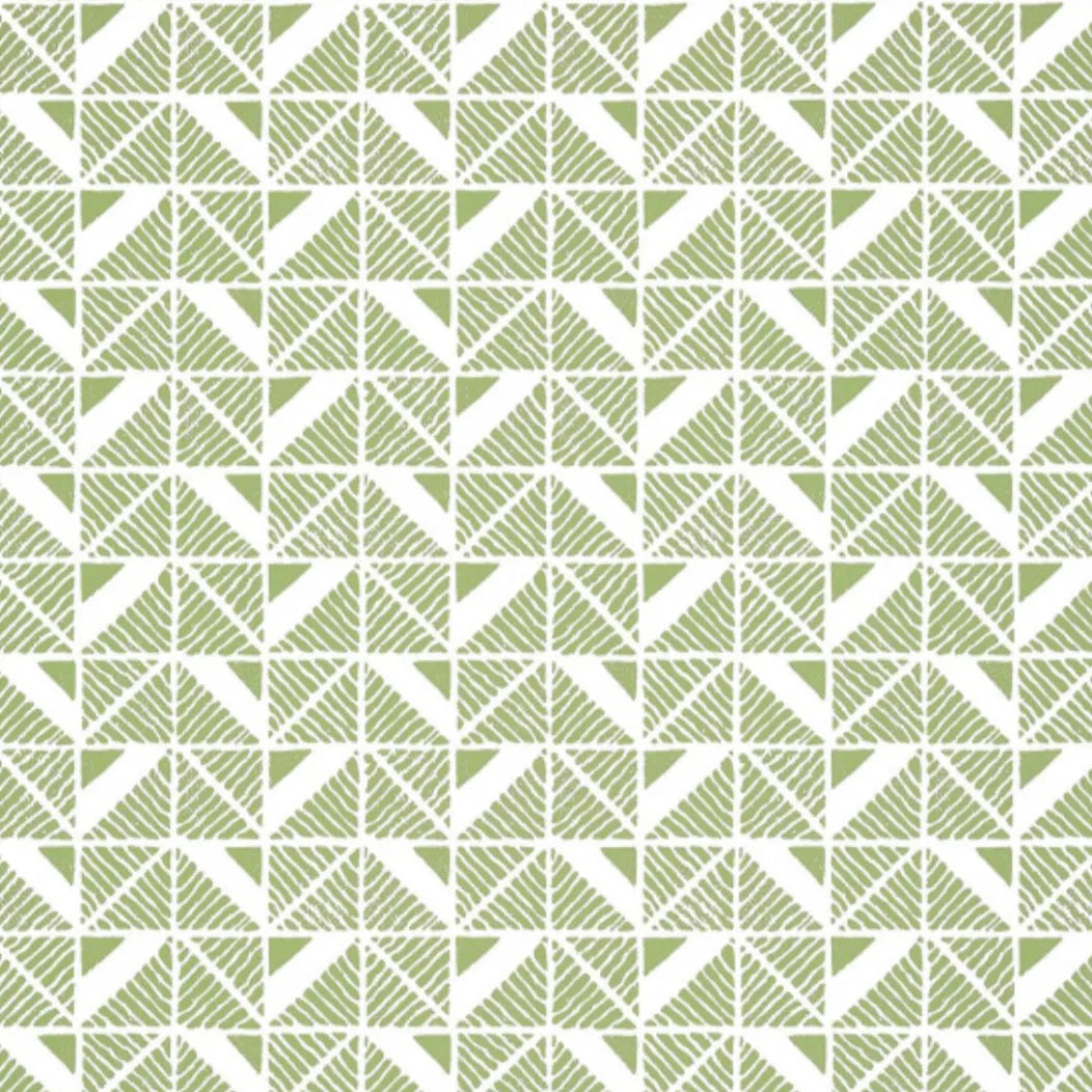 Closeup of a wallpaper showing its Art-Deco, Contemporary, Two-tone pattern, color, and subtle texture.