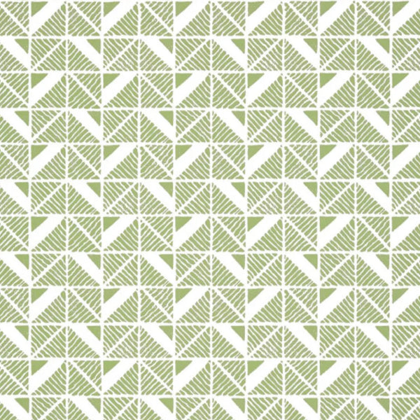 Closeup of a wallpaper showing its Art-Deco, Contemporary, Two-tone pattern, color, and subtle texture.