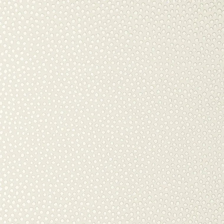 Closeup of a wallpaper showing its Contemporary, Dots, Kids, Pastels, Two-tone pattern, color, and subtle texture.