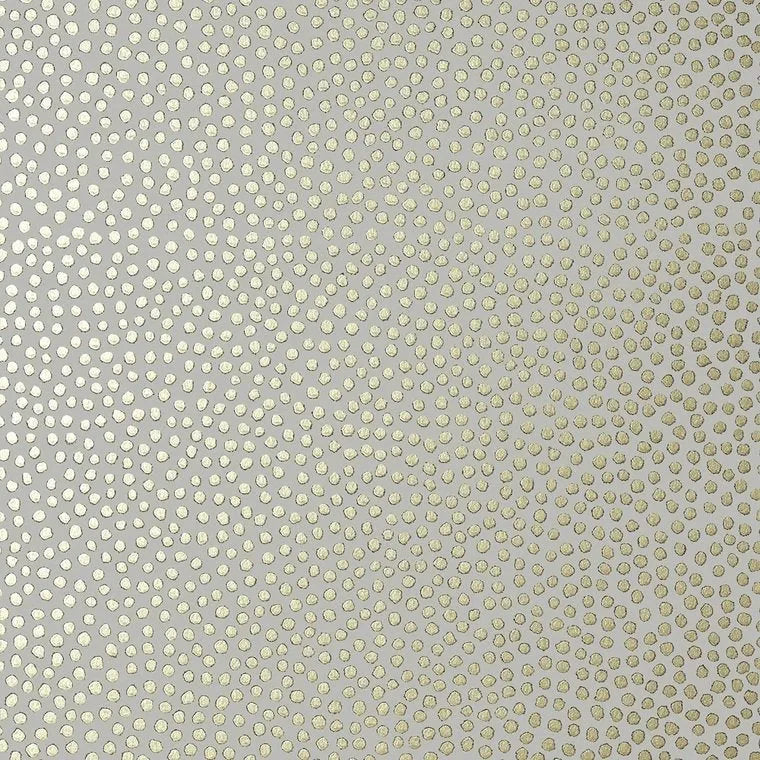 Closeup of a wallpaper showing its Best-Seller, Contemporary, Dots, Kids, Neutrals, Two-tone pattern, color, and subtle texture.