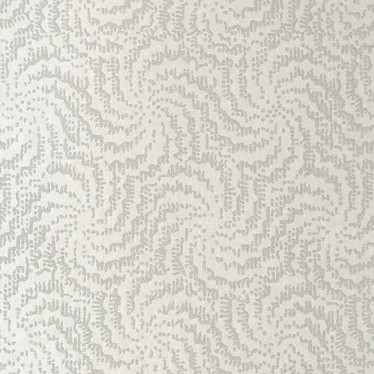 Closeup of a wallpaper showing its Contemporary, Neutrals, Two-tone pattern, color, and subtle texture.