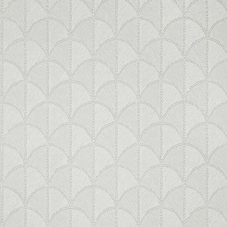 Closeup of a wallpaper showing its Art-Deco, Geometric, Unicolour pattern, color, and subtle texture.