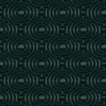 Closeup of a wallpaper showing its Circles, Contemporary, Geometric, Monochrome pattern, color, and subtle texture.