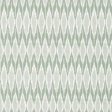 Closeup of a wallpaper showing its Chevron, Contemporary, Geometric, Two-tone pattern, color, and subtle texture.