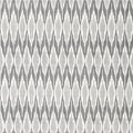 Closeup of a wallpaper showing its Chevron, Contemporary, Geometric, Monochrome, Two-tone pattern, color, and subtle texture.