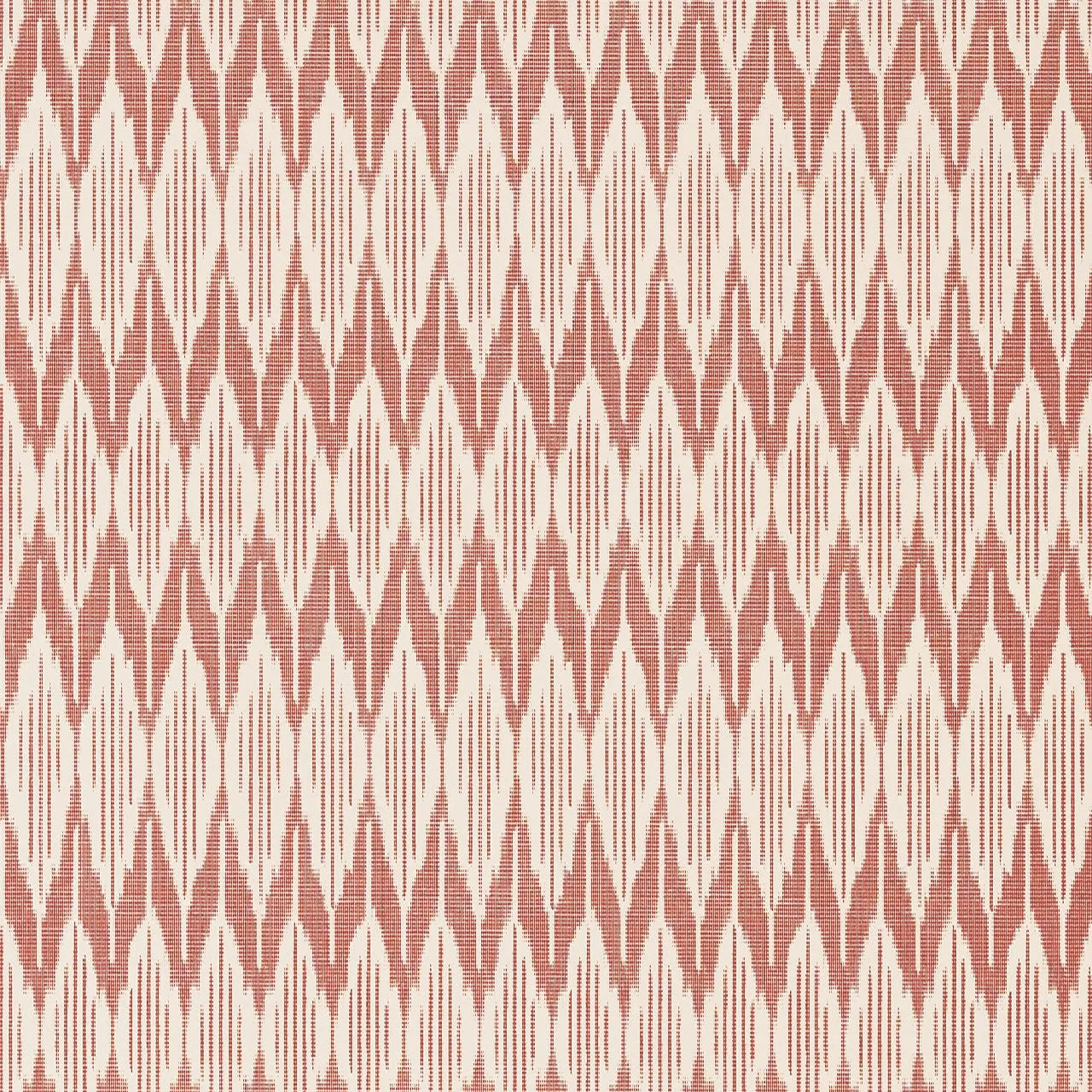 Closeup of a wallpaper showing its Chevron, Contemporary, Geometric, Two-tone pattern, color, and subtle texture.