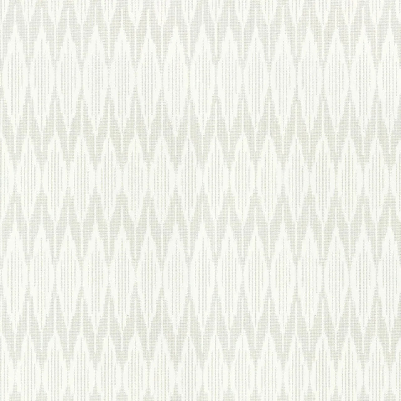 Closeup of a wallpaper showing its Chevron, Contemporary, Geometric, Monochrome, Two-tone pattern, color, and subtle texture.