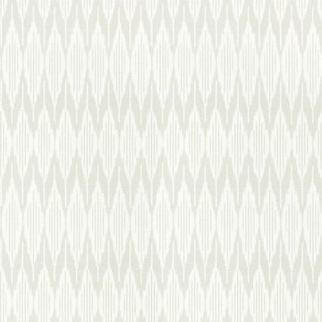 Closeup of a wallpaper showing its Chevron, Contemporary, Geometric, Monochrome, Two-tone pattern, color, and subtle texture.