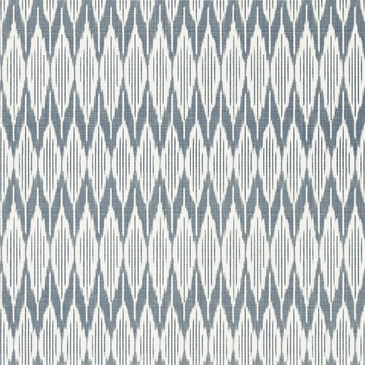 Closeup of a wallpaper showing its Chevron, Contemporary, Geometric, Two-tone pattern, color, and subtle texture.