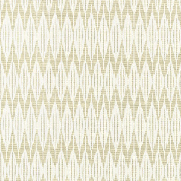 Closeup of a wallpaper showing its Chevron, Contemporary, Geometric, Neutrals, Two-tone pattern, color, and subtle texture.
