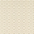 Closeup of a wallpaper showing its Art-Deco, Chainlink, Contemporary, Neutrals, Two-tone pattern, color, and subtle texture.