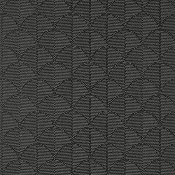 Closeup of a wallpaper showing its Art-Deco, Geometric, Monochrome, Unicolour pattern, color, and subtle texture.