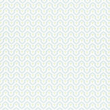 Closeup of a wallpaper showing its Art-Deco, Geometric, Pastels, Two-tone pattern, color, and subtle texture.