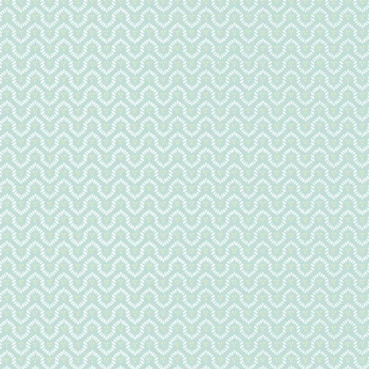 Closeup of a wallpaper showing its Art-Deco, Geometric, Tiffany, Two-tone pattern, color, and subtle texture.