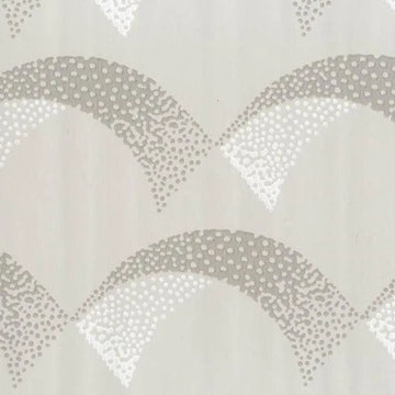 Closeup of a wallpaper showing its Contemporary pattern, color, and subtle texture.