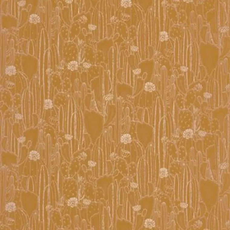 Closeup of a wallpaper showing its Contemporary, Two-tone pattern, color, and subtle texture.