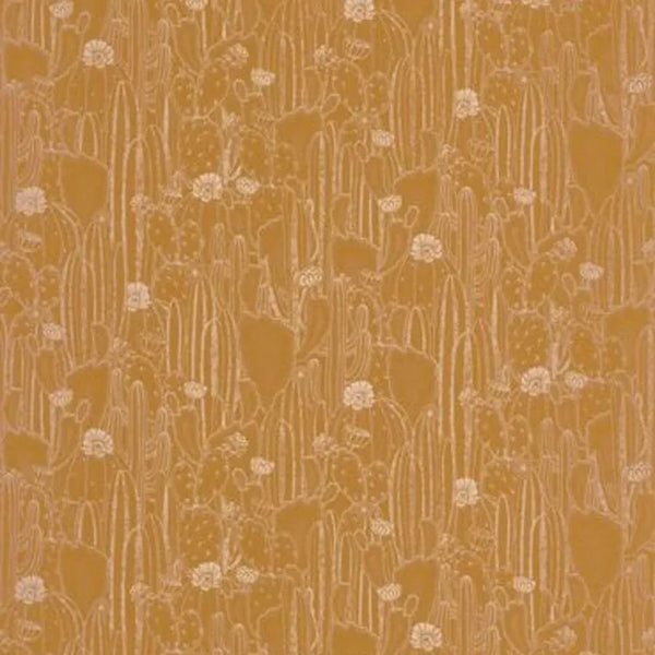 Closeup of a wallpaper showing its Contemporary, Two-tone pattern, color, and subtle texture.